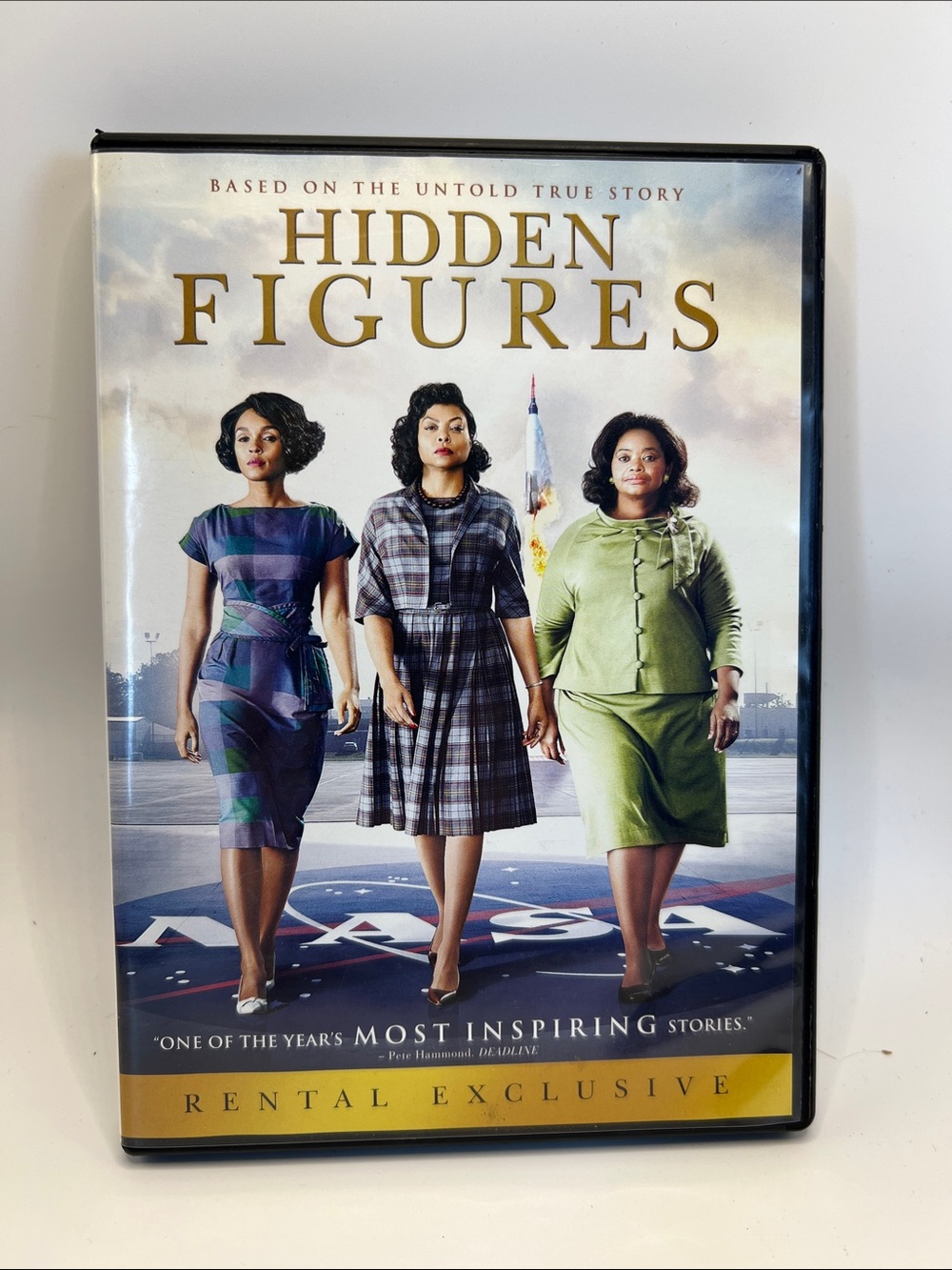 Hidden Figures (DVD) - Green, Purple, Gray Cover